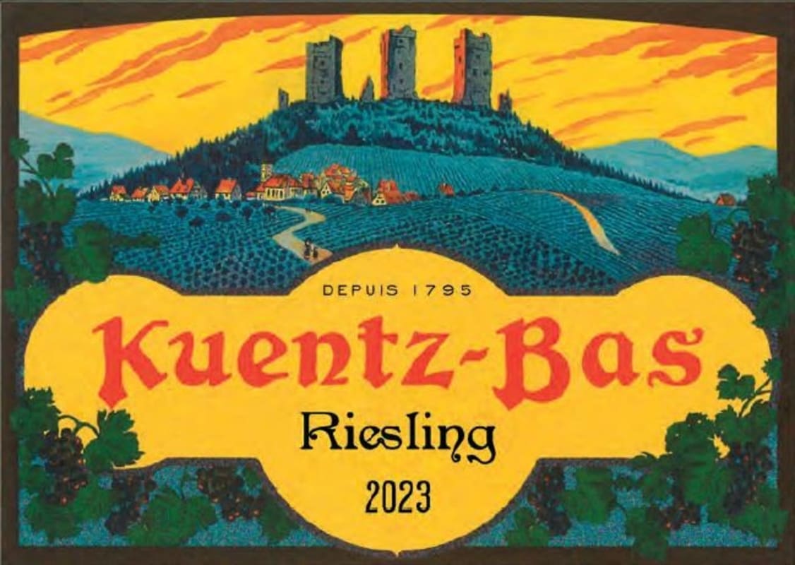 Kuentz-Bas Riesling 2023 Front Label