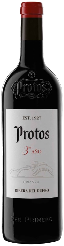 Protos Crianza 2021 Front Bottle Shot