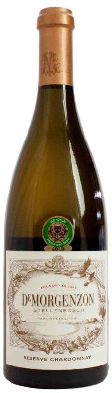 DeMorgenzon Reserve Chardonnay 2017 Front Bottle Shot