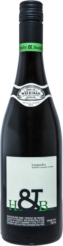 Hecht & Bannier Languedoc Rouge 2012 Front Bottle Shot