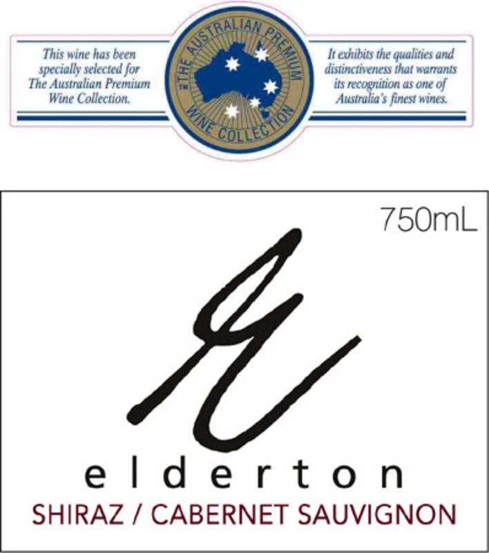 Elderton Tantalus Shiraz Cabernet Sauvignon 2011 Front Label