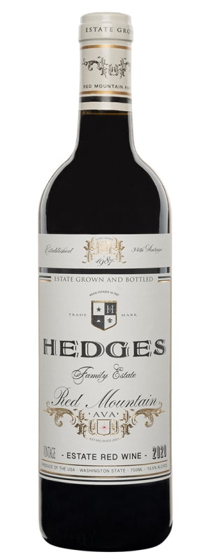 Hedges Family Estate Red Mountain 2020 Front Bottle Shot