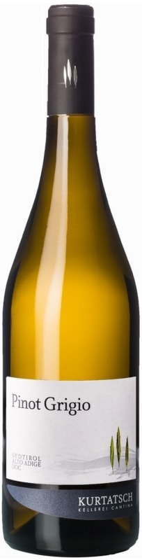 Cantina Cortaccia Pinot Grigio 2016 Front Bottle Shot
