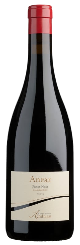 Cantina Andrian Anrar Riserva Pinot Noir 2020 Front Bottle Shot