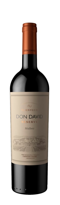 El Esteco Don David Malbec Reserve 2018 Front Bottle Shot