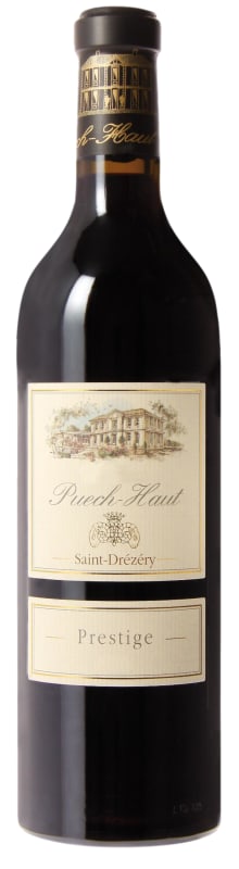 Chateau Puech-Haut Prestige Rouge 2021 Front Bottle Shot