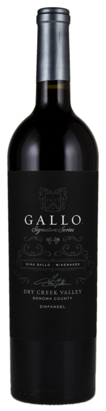 Gallo Signature Series Dry Creek Zinfandel 2019 Front Bottle Shot