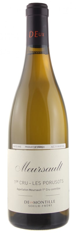 Domaine de Montille Meursault Poruzots Premier Cru (1.5 Liter Magnum) 2017 Front Bottle Shot