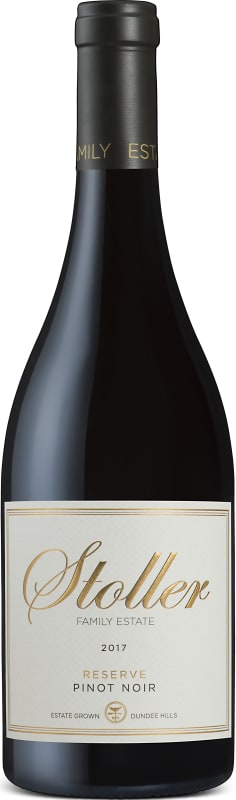 Stoller Reserve Pinot Noir 2017 Front Bottle Shot