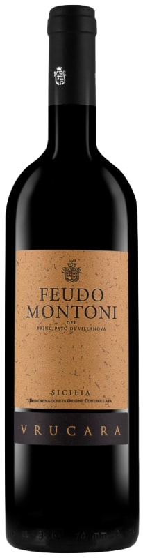 Feudo Montoni Vrucara Nero d'Avola 2020 Front Bottle Shot