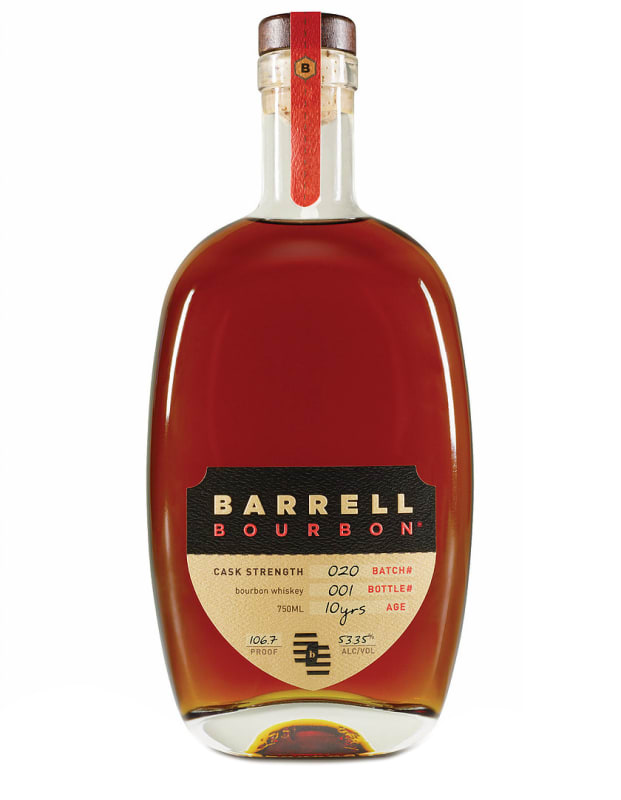 Barrell Batch 20 Bourbon Whiskey Front Bottle Shot