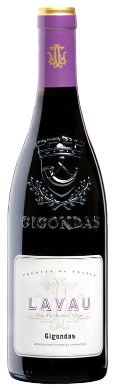 Lavau Gigondas 2016 Front Bottle Shot