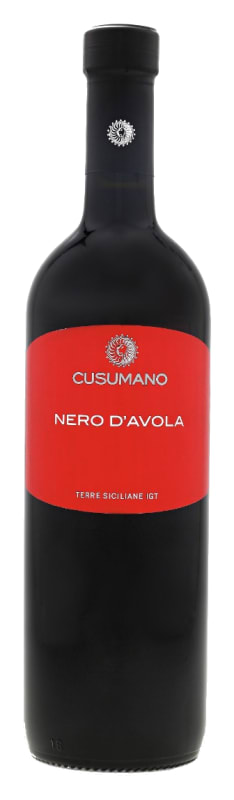 Cusumano Nero d'Avola 2016 Front Bottle Shot