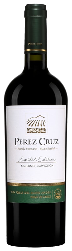 Perez Cruz Reserva Limited Edition Cabernet Sauvignon 2017 Front Bottle Shot