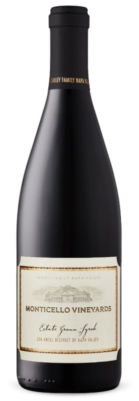 Monticello Estate Merlot 2015 Front Bottle Shot
