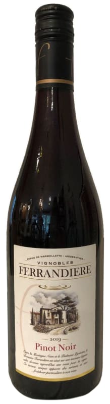 Domaine de la Ferrandiere Pinot Noir 2019 Front Bottle Shot