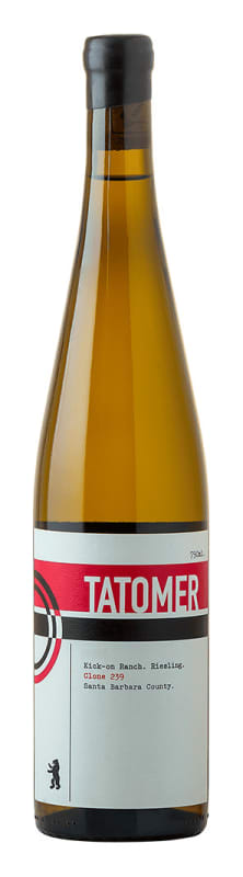 Tatomer Kick-on Ranch Clone 239 Riesling 2021 Front Bottle Shot