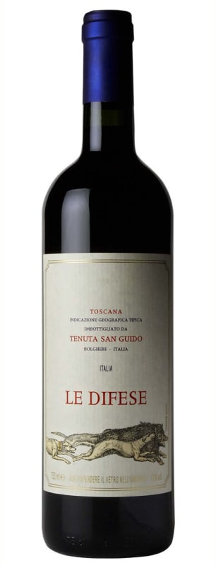 Tenuta San Guido Le Difese Toscana 2019 Front Bottle Shot