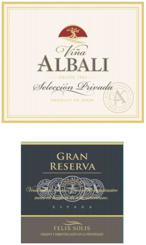 Felix Solis Avantis Albali Gran Reserva 2011 Front Label