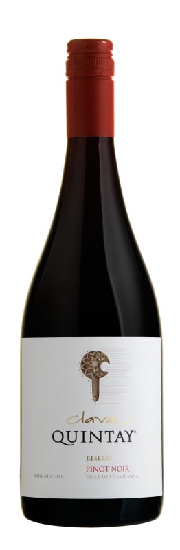 Quintay Clava Reserva Pinot Noir 2022 Front Bottle Shot