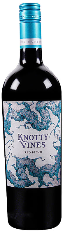 Knotty Vines Red Blend 2020 Front Bottle Shot
