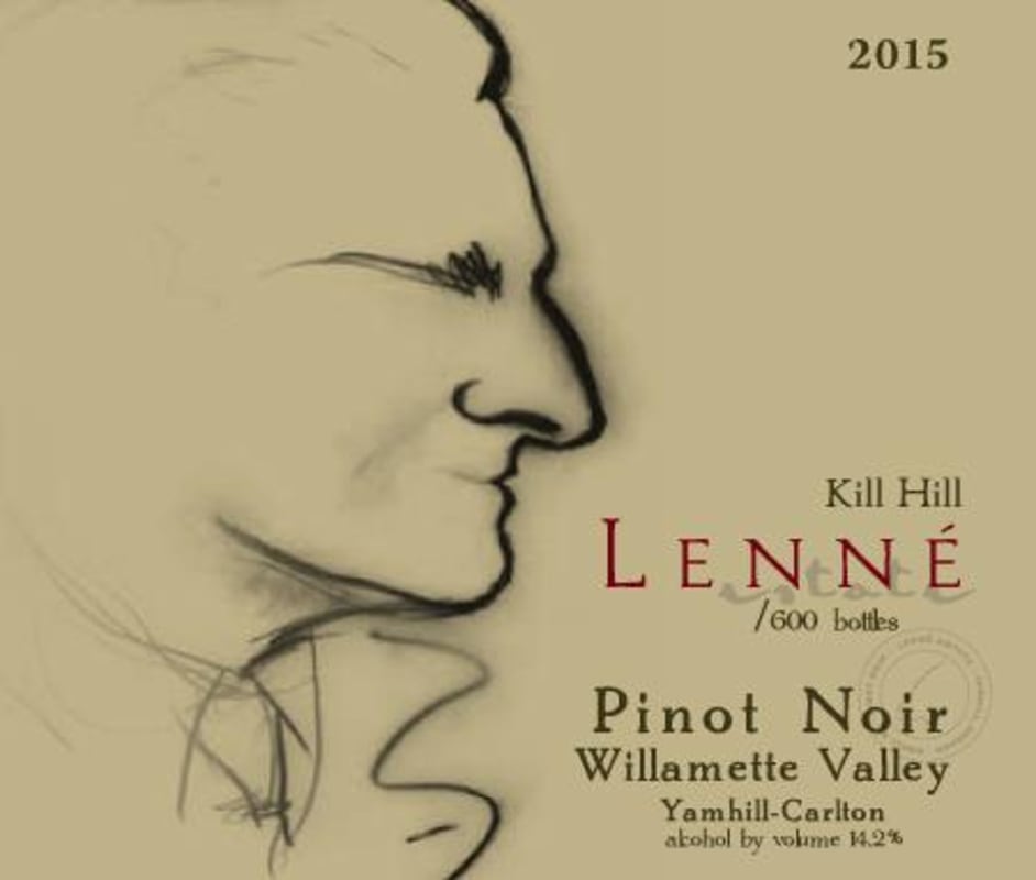 Lenne Estate Kill Hill Pinot Noir 2015 Front Label