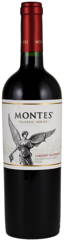 Montes Classic Series Cabernet Sauvignon 2015 Front Bottle Shot