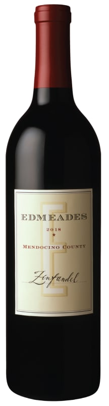 Edmeades Mendocino Zinfandel 2018 Front Bottle Shot