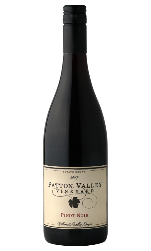 Patton Valley Willamette Valley Pinot Noir 2017 Front Bottle Shot