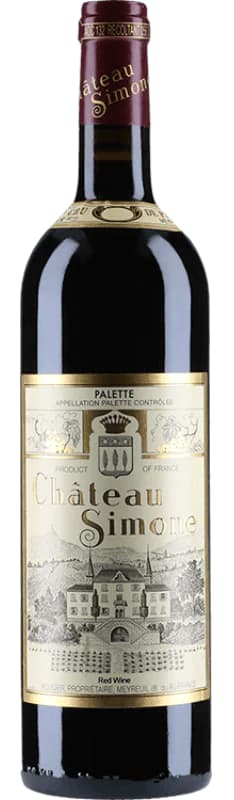 Chateau Simone Palette Rouge 2021 Front Bottle Shot