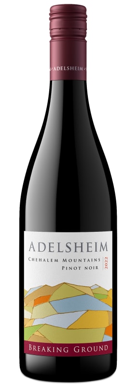 Adelsheim Breaking Ground Pinot Noir 2022 Front Bottle Shot