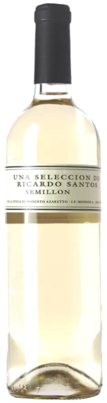 Ricardo Santos Semillon 2017 Front Bottle Shot