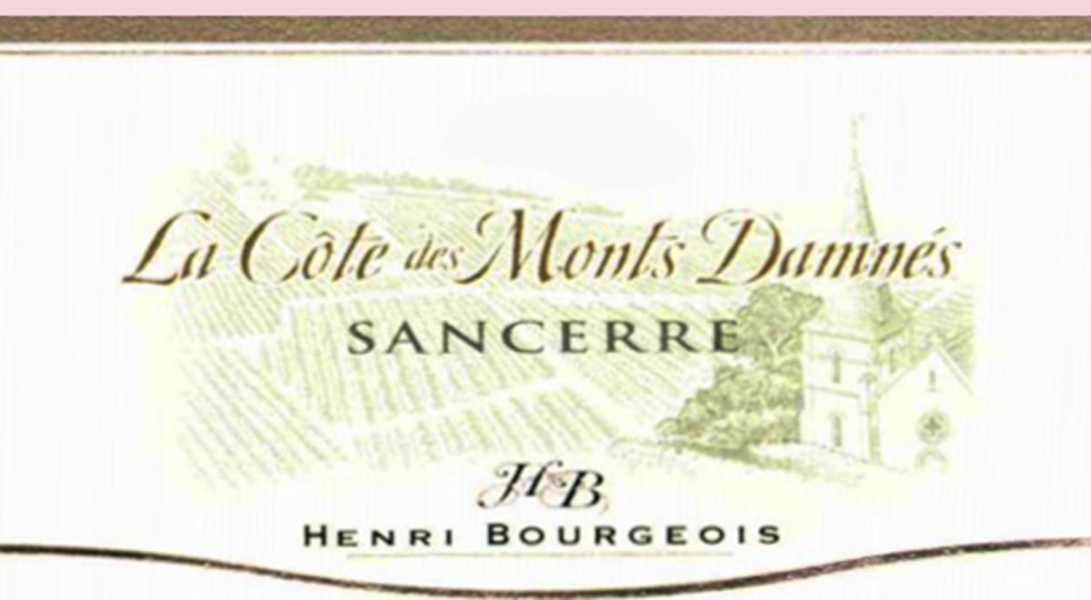 Henri Bourgeois Sancerre Les Monts Damnes 2009 Front Label