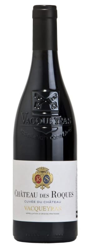 Chateau des Roques Vacqueyras Cuvee du Chateau 2023 Front Bottle Shot