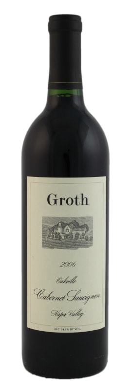 Groth Cabernet Sauvignon 2006 Front Bottle Shot