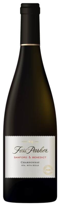 Fess Parker Sanford & Benedict Vineyard Chardonnay 2018 Front Bottle Shot