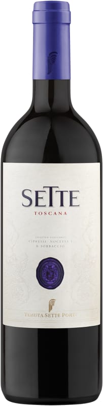 Tenuta Sette Ponti Sette Merlot 2019 Front Bottle Shot