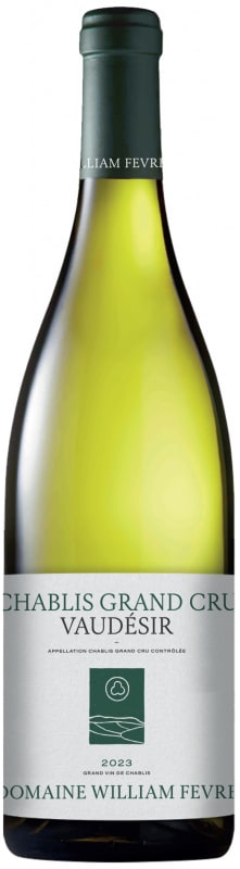 William Fevre Chablis Vaudesir Grand Cru 2023 Front Bottle Shot