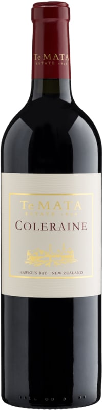Te Mata Coleraine 2019 Front Bottle Shot