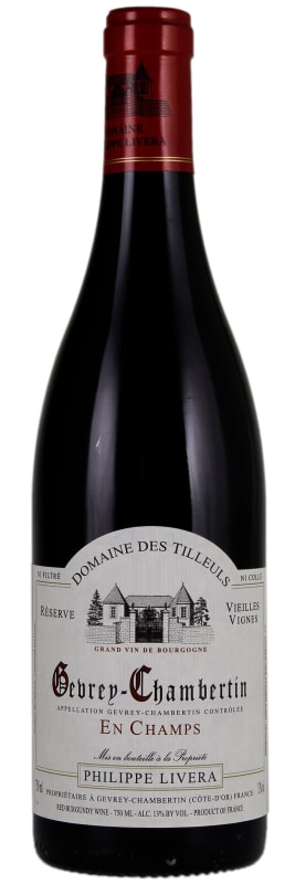 Philippe Livera Gevrey-Chambertin En Champs 2019 Front Bottle Shot