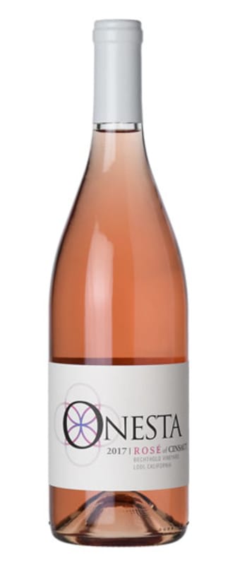 Onesta Rose of Cinsault 2017 Front Bottle Shot