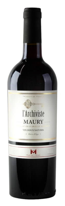 L'Archiviste Maury 10th Anniversary Front Bottle Shot