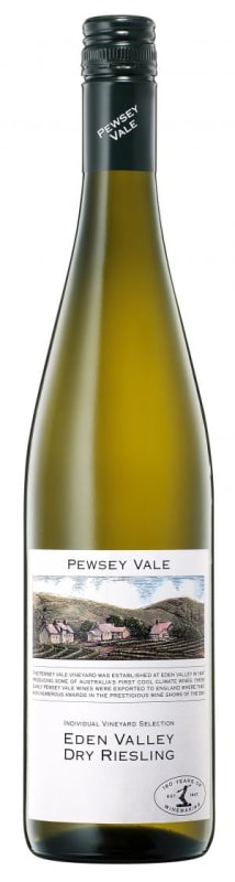 Pewsey Vale Eden Valley Dry Riesling 2023 Front Bottle Shot