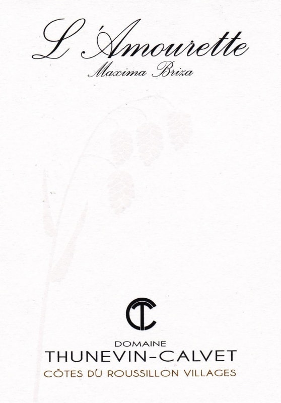 Calvet-Thunevin L'Amourette 2014 Front Label
