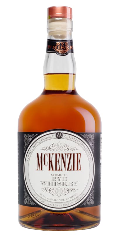 McKenzie Rye Whiskey Front Bottle Shot