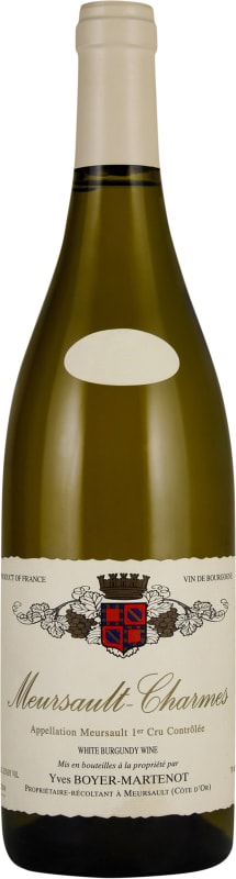 Boyer-Martenot Meursault-Charmes Premier Cru 2022 Front Bottle Shot