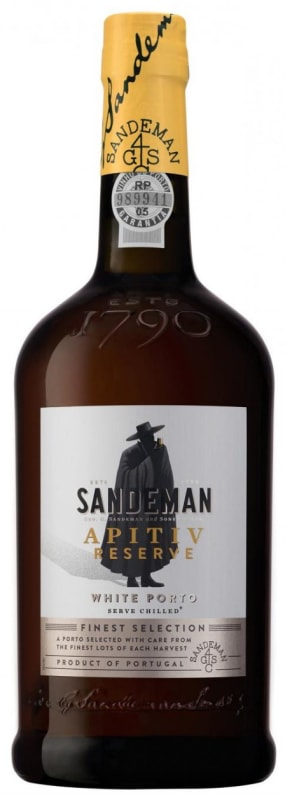 Sandeman Apitiv Reserve White Port Front Bottle Shot