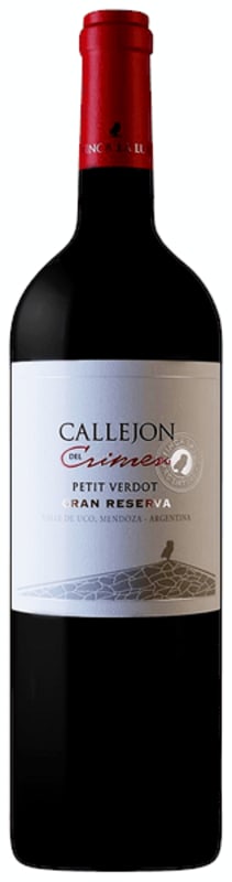 Finca la Luz Callejon del Crimen Gran Reserva Petit Verdot 2016 Front Bottle Shot