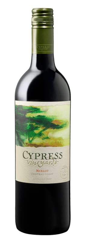 Cypress Merlot 2017 Front Bottle Shot