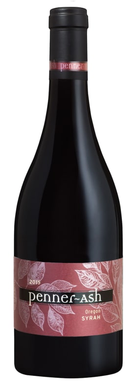 Penner-Ash Oregon Syrah 2015 Front Bottle Shot